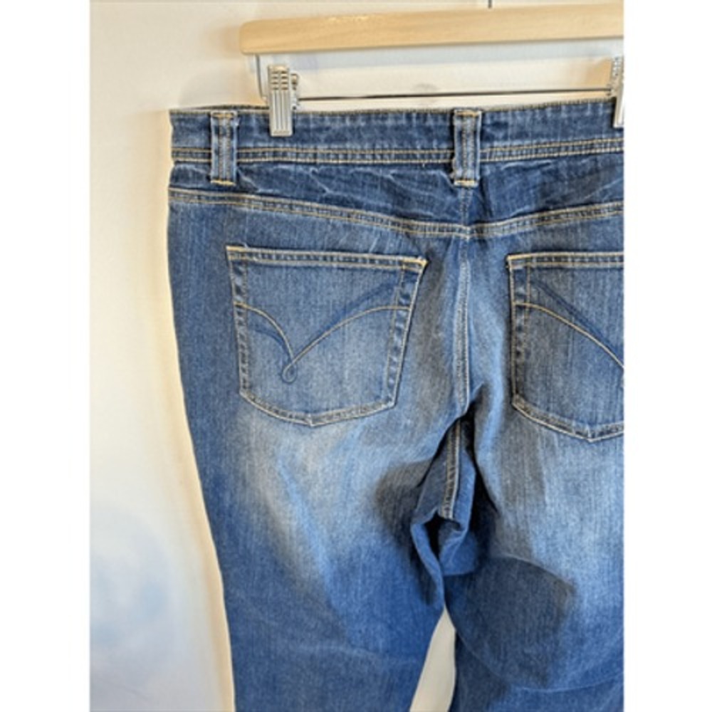 Venezia By Lane Bryant Wide Straight Leg Denim Jeans Women's Size 18 - Picture 8 of 16